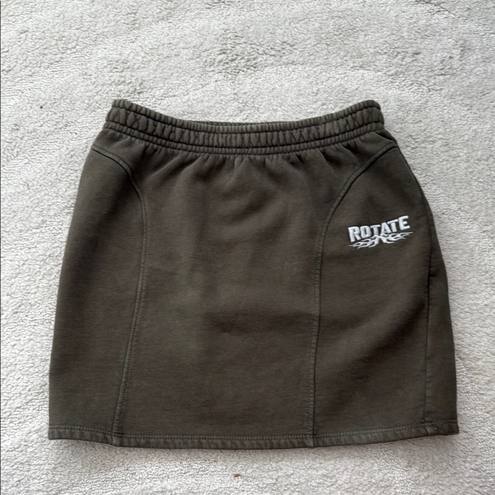 Sweat Skirt (olive green)
